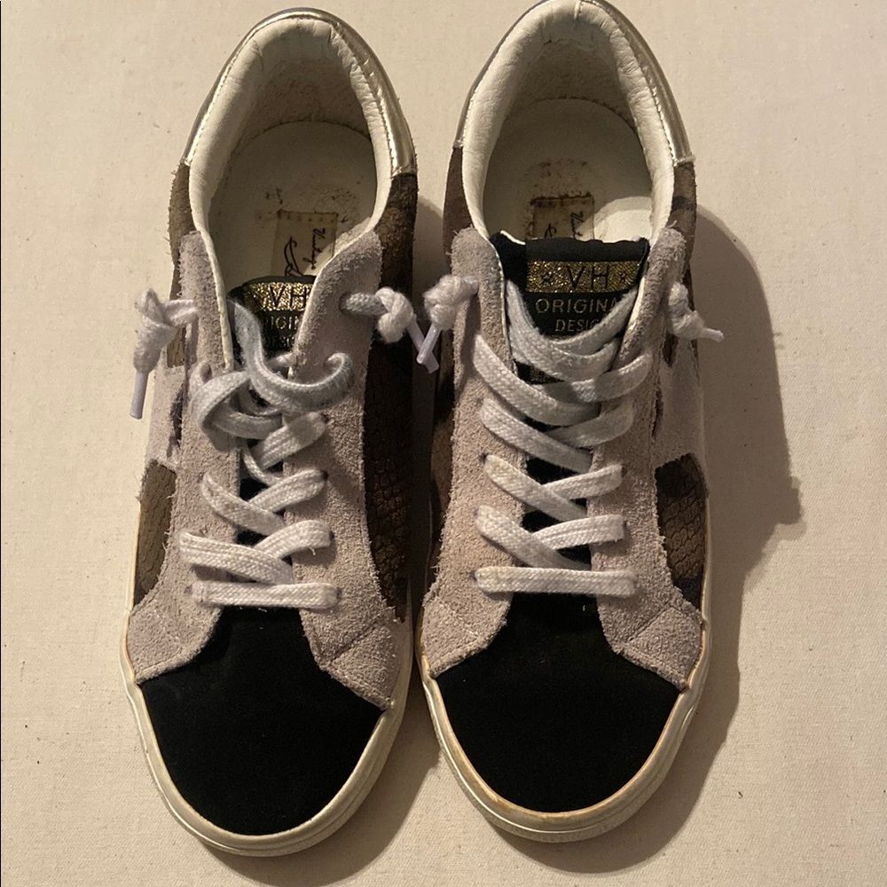 Vintage Havana Star Sneakers Camo crocodile pattern size 6.5